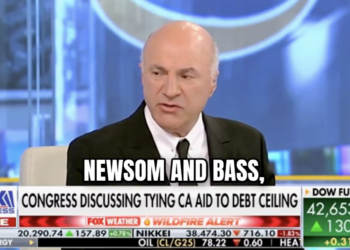 Kevin O’Leary Suggests Withholding Aid to California Until Newsom, Bass Are ‘Whacked’ From Office